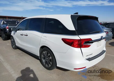2022 Honda Odyssey Ex-L z USA, uszkodzony, nr VIN 5FNRL6H79NB044543